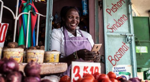 Asilia, HerVenture user in Kenya.