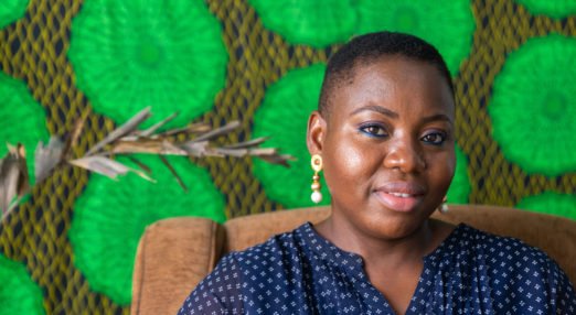 Ene Adasen poses for a portrait at her office in Ado Ajah, Lagos Nigeria on 4th March 2021. The Cherie Blair Foundation for Women continues to support women entrepreneurs across many African countries through their blended learning programmes like Road to Growth and HerVenture.
