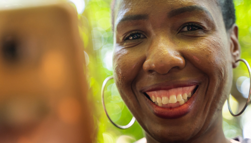 Lindiwe Masango, owner of the mineral water brand Lee Ice Cubes uses the HerVenture app