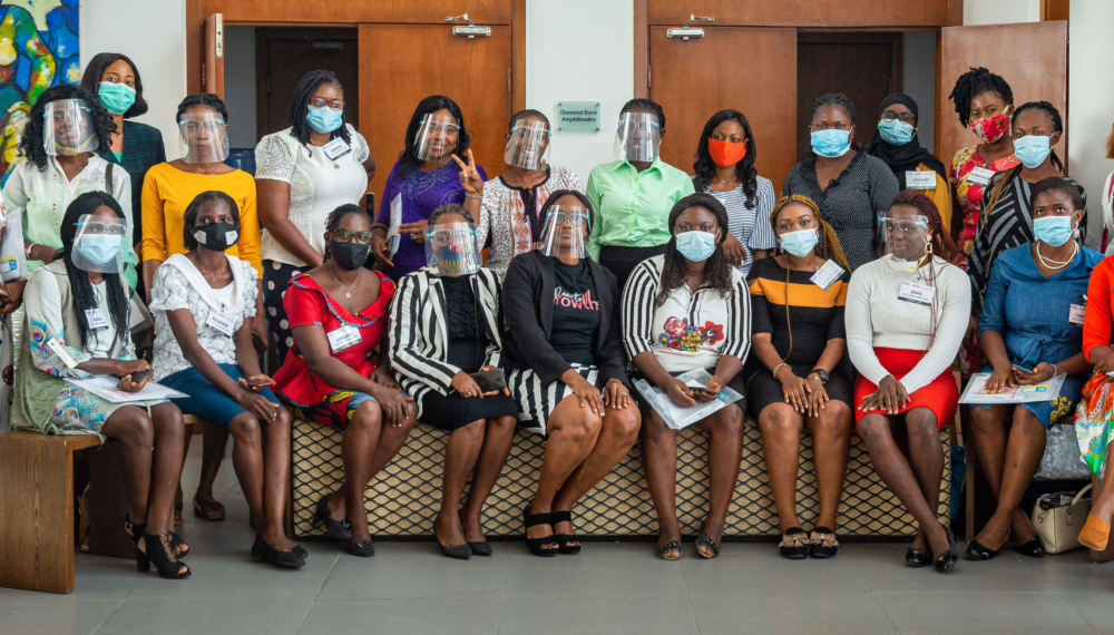 Road to Growth Nigeria participants pose for a group photo