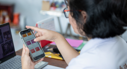 Nguyen Thi Kim Thoa using the HerVenture app