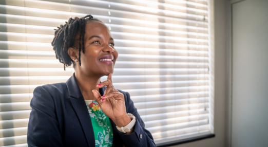 Dudu Makhari, Executive Director of the Ngangezwe Foundation in Johannesburg, South Africa.