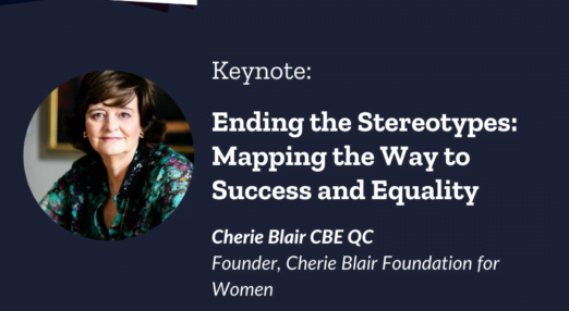 WEMB Keynote Cherie Blair Tile
